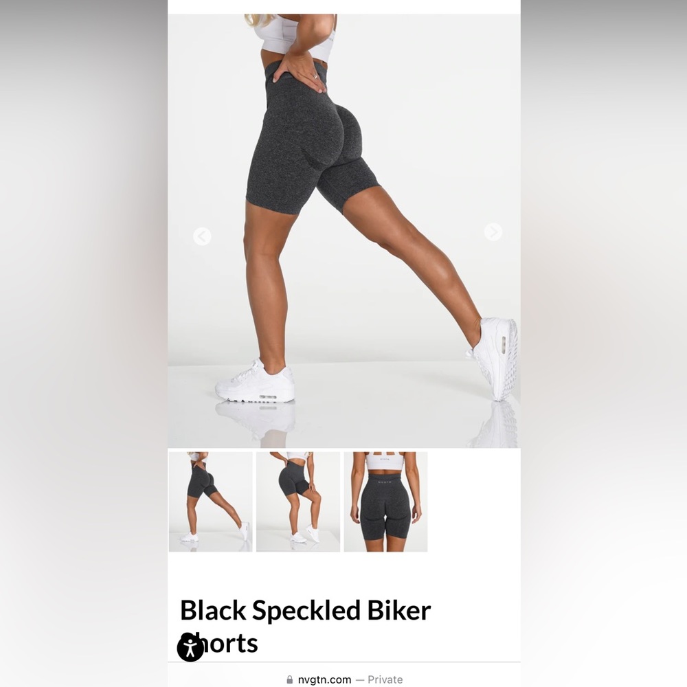 NVGTN biker shorts